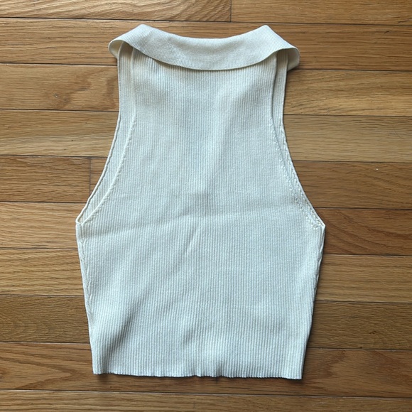 Bundle Double Zero Ribbed Halter Crop Tops Size Medium - Picture 5 of 7